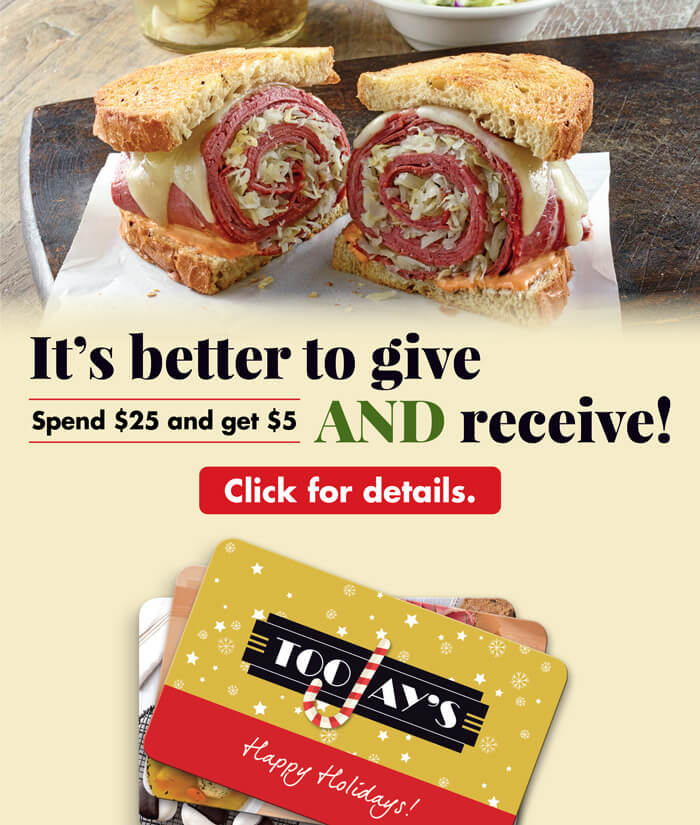 Best Gifts for your favorite foodies: It's better to give AND receive! Spend $25 and get $5